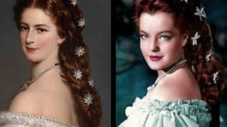 Sissi Elisabeth of Austria vs Romy Schneider film Sissi  Theyre alike Educational video [upl. by Buchalter]