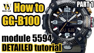 GGB100  module 5594  part 1 tutorial on how to setup and use ALL the regular functions [upl. by Odelia]