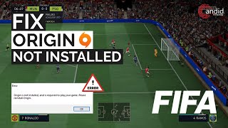 How to fix the quotOrigin not installedquot error in FIFA [upl. by Adnoral336]