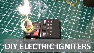 DIY Electric Igniters for Rocket Engines amp Pyrotechnics  ELEMENTALMAKER [upl. by Morentz355]