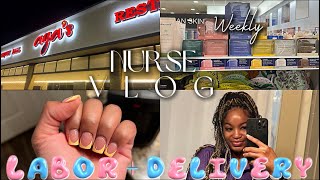 WEEK IN THE LIFE OF A NEW GRAD NURSE Vlog  Trying Aga’s Nail Date At Home Spa Routine Cooking… [upl. by Cary]