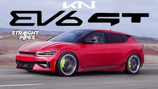 DRIFTIEST EV 2023 KIA EV6 GT Review [upl. by Erehs]