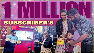 1 Million Subscribers Celebration  Pareshan Family [upl. by Bloem]