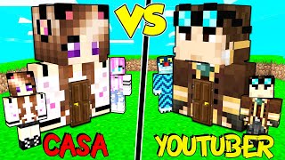 CASA YOUTUBER MASCHI CONTRO FEMMINE SU MINECRAFT [upl. by Woodring]