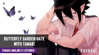 Butterfly Garden Date With Tamaki ASMR  Tamaki Amajiki x Listener Binaural [upl. by Dovev]