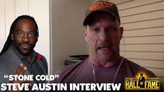 Stone Cold Steve Austin Talks New Show Grocery Store Fight Goldberg Punching Booker amp Current WWE [upl. by Sulihpoeht]