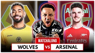 Wolves 01 Arsenal  Premier League  Watchalong W Troopz [upl. by Nanfa]