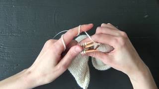 Knitting A Box Pleat  Purl Soho [upl. by Enahpets]