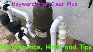 Hayward Star Clear Plus Filter Maintenance Hints and Tips [upl. by Wendell]