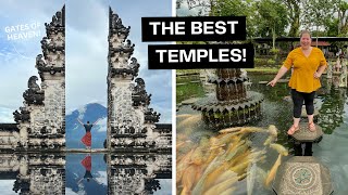 TEMPLE HOPPING IN BALI East Bali Day Trip Lempuyang Tirta Gangga  the PRETTIEST AIRBNB in UBUD [upl. by Nakah]