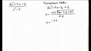 Faktorisering og forkorting av brøkuttrykk [upl. by Francisca]