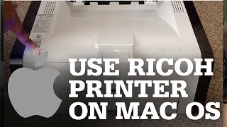 How To Use Ricoh Laser Printer on Mac OSX [upl. by Erfert]