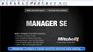 Manager SE Vendor Setup catalog link [upl. by Ednalrim]