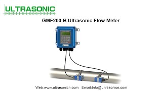 How to install the clamp on ultrasonic flow meter [upl. by Drake582]