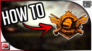 EASY Method to Get Conqueror in PUBG Mobile [upl. by Bethesde82]