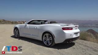 2016 Camaro Convertible Review SS V8  A truly refined topdown muscle car [upl. by Laikeze]