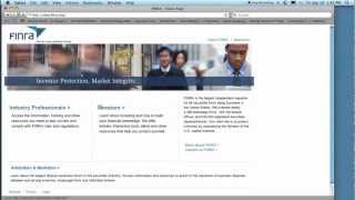 FINRA Broker Check Tutorial by Moulton amp Arney LLP [upl. by Ynohta]