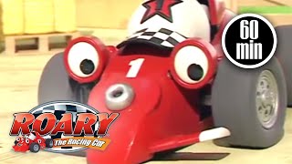 Roary the Racing Car Official  1 HOUR COMPILATION  Full Episodes  Videos For Kids [upl. by Leiso]