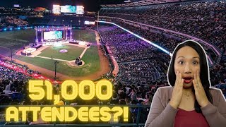 SOUTHERN CALIFORNIA HARVEST CRUSADE 2022 VLOG  ANAHEIM ANGEL STADIUM DAY 1 ONLY [upl. by Elleiad968]