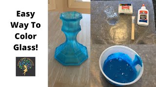 Easy Way To Color Glass [upl. by Pogah]