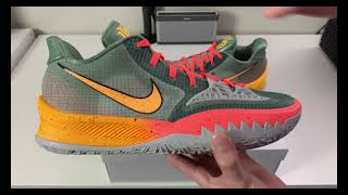 Nike Kyrie Low 4 NY VS NY Sunrise Review [upl. by Ajax]