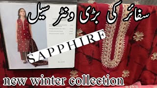 Sapphire new winter collection  Sapphire winter sale alert [upl. by Floris]