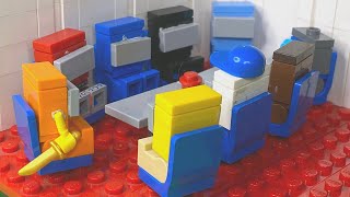 Among Us in Lego 6  The AIRSHIP animation [upl. by Bullard]