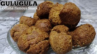 Odisha Khasta Gulugula Recipe Wheat Flour Sweet Doughnuts Gulgule  Gulgula Recipe Odia Authentic [upl. by Nitas]