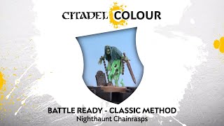 How to Paint Battle Ready Nighthaunt Chainrasps – Classic Method [upl. by Jehoash459]