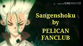 Dr Stone Op 2  Sangenshoku lyrics [upl. by Ecinaej]