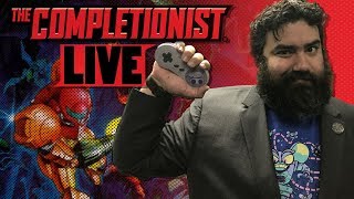 The Completionist 1st Live Stream   Announcements QnA and Super Metroid [upl. by Wenoa]