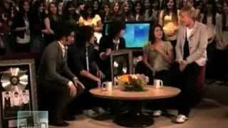 Jonas Brothers Interview Pt2 Ellen 12108 [upl. by Ettigdirb]