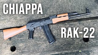 Romanian 22lr AK The Chiappa RAK22 [upl. by Adnirem]