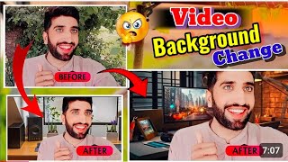 apni video Ka background kaise change krain [upl. by Felice]