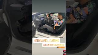 DYNAMO FIRST TIME DRIVING LAMBORGHINI  HYDRA EXTRA [upl. by Anilev631]