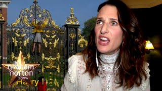 Camille Cottin Climbed Kensington Palace Shouting HARRY  The Graham Norton Show [upl. by Kopaz]