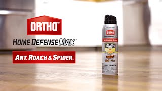 How to Use Ortho Home Defense Max Ant Roach amp Spider1 Spray [upl. by Warford]