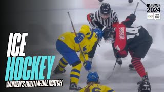 RELIVE  Ice Hockey Womens Final  Gangwon2024 [upl. by Ailaro542]