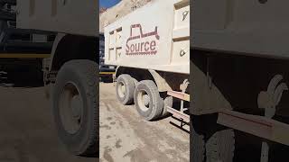 Dump trucks loading shortvideo [upl. by Edahsalof]