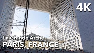 La Grande Arche Paris France  2019 4K [upl. by Chong]