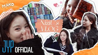 NiziU LOG 41 NiziUs Vlog EP1 MAKO [upl. by Namso]