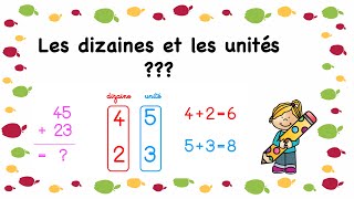 Maths CP  les dizaines et les unités comment ça marche Comment lexpliquer aux enfants [upl. by Ardys753]