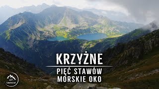 Krzyżne  Dol Pięciu Stawów  Świstówka  Morskie Oko  Tatry Wysokie  14082021 [upl. by Imeon]