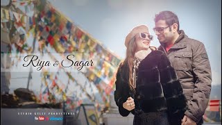 PREWEDDING FILM 2023  MUSSOORIE  4K  RIYA amp SAGAR  STUDIO KELLY PHOTOGRAPHY [upl. by Acirea]