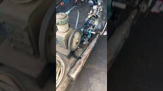 Compressor running from bike engine automobile experiment shorts [upl. by Hanavas]