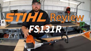 Stihl FS131R 4 Stroke Weed Eater Review  How to Service amp Raw Demo [upl. by Mosley888]