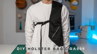 How to Sew Holster Bag for Beginners  GA006 [upl. by Eissehc]