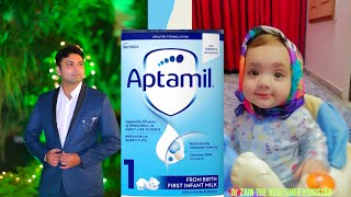 Aptamil 1 Baby milk Powder  Dr Zain The Healthier Pakistan [upl. by Notlil]