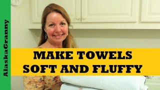 Make Towels Soft And Fluffy Again  Laundry Tips Tricks Hacks [upl. by Tracay813]