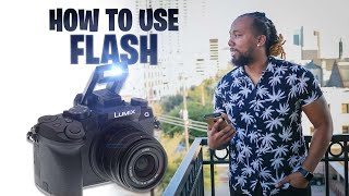 Lumix G7  How to Use FLASH [upl. by Drewett]